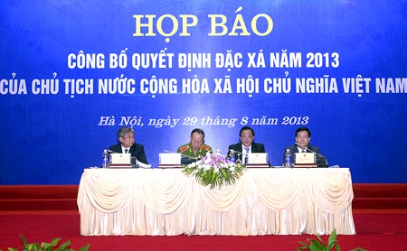 Nhiều phạm nhân được nhận Quyết định đặc xá của Chủ tịch nước nhân dịp Quốc khánh 02/09  - ảnh 1